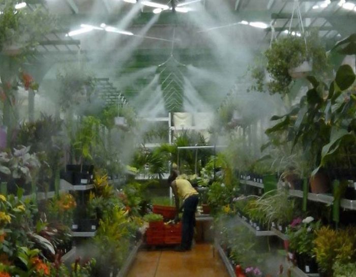 Greenhouse Misting System