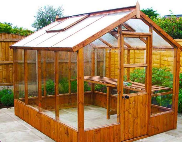 Paneling up the Greenhouse